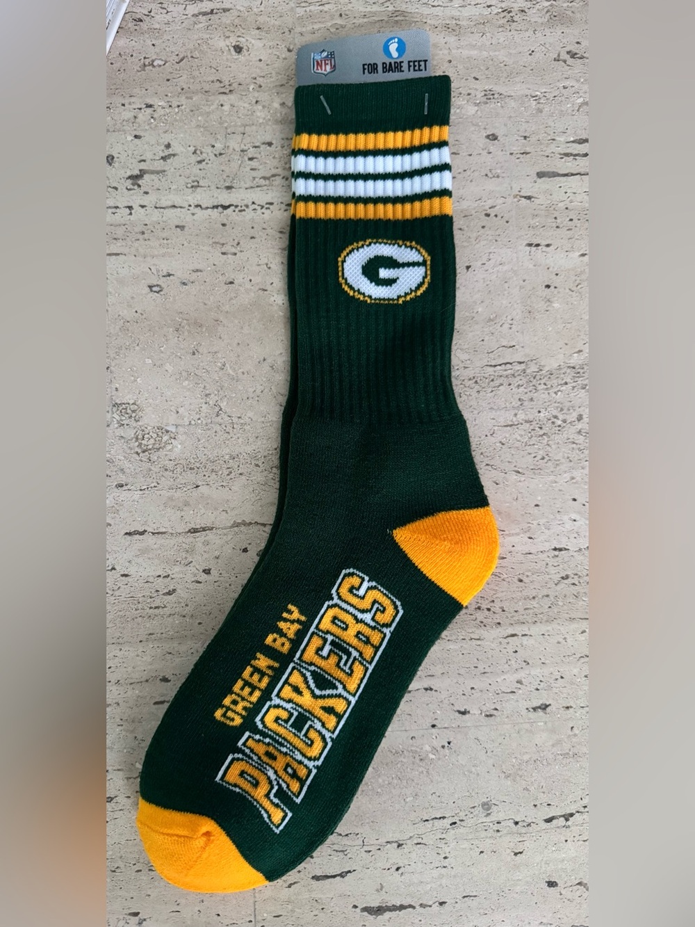NFL Green Bay Packers Crew Socks